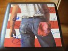 Bruce Springsteen - Born in the USA LP  Sleeve signed by Bruce & The Band