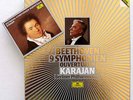 BEETHOVEN 9 SYMPHONIEN OUVERTUREN    KARAJAN   BOXED SET 7 Vinyl LP'S   1986