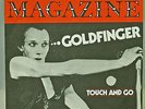 MAGAZINE. GOLDFINGER / TOUCH AND GO. RARE ORIGINAL 1978 FRENCH 7