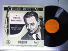 PIERRE FOURNIER CELLO RECITAL - ORIGINAL DECCA LXT 2766 LP