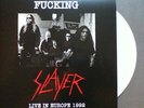SLAYER -Live in Europe 1992- white vinyl # 71/100 RARE megadeth pantera