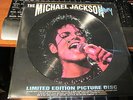 RARE MICHAEL JACKSON LP VINYL RECORD-PICTURE DISC-THE MICHAEL JACKSON STORY