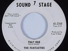 Northern Soul 45 FANTASTICS That One / High Note SOUND STAGE 7 HEAR