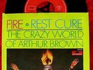 Single Crazy World of Arthur Brown: Fire  (Polydor 59 215) D 1968