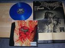 Dismember Indecent and Obscene 1st Pressing Blue Vinyl with Poster