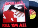 METALLICA Kill 'em all LP 1ST VENOM IRON MAIDEN ACCEPT NOCTURNUS BOLT THROWER EX