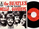 RARE French SP BEATLES --- Hello, Goodbye FO106 --- Pochette glacée - SACEM