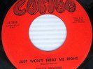 CHUCK HIGGINS & his MELLOTONES just won't treat me right rhythm & Blues 45 BB77