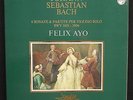 PHILIPS BOX BACH 2LP box  VIOLIN SOLO PARTITA SONATA felix ayo '78 blue/white