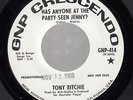 HEAR Psych Promo 45 TONY RITCHIE  Has Anyone At the Party seen Jenny? on GNP-Cr