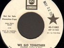 AUGUST & DENEEN WE GO TOGETHER RARE WLP PROMO DJ 45 RPM NORTHERN SOUL EX COND