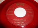 VOCAL GROUP- GAY TUNES- TIMELY 45 RPM - RED VINYL- THRILL OF ROMANCE / WHY LEAVE