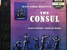 2 LP 1950 Decca ED1 Mono LEHMAN ENGEL menotti the consul VG+ DX-101 w/Book