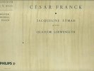 Jacqueline EYMAR Pno & Quartet LOEWENGUTH on Cesar Franck French HiFi PHILIPS M