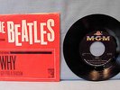Rare Beatles 45 Picture Sleeve and Disc-- Why/Cry For A Shadow--1964 MGM