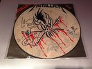 METALLICA - One AUTOGRAPHED Rare Picture Vinyl LP Collectible