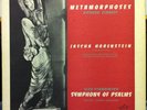 JASCHA HORENSTEIN stravinsky symphony of psalms LP VG+ ANG 35101 Vinyl UK ED1