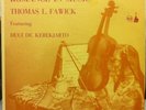 DUCI DE KEREKJARTO thomas l fawick romatic music LP VG+ S-5 Private Violin RCA