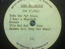 DUKE ELLINGTON jan 15, 1951 LP VG+ Emidisc EMI Acetate 1941 Vinyl UK Mono Record
