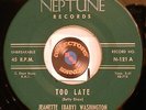 Northern Soul 45 JEANETTE baby WASHINGTON Too Late / Move On NEPTUNE Records
