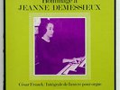 DECCA 4xLPs stereo JEANNE DEMESSIEUX - CESAR FRANCK complete organ works EX++