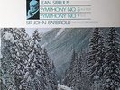 HMV ASD 2326 SEMICIRCLE *BARBIROLLI* SIBELIUS SYMPHONY NO. 5 & 7 *FLIPBACK*