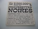 Disque 33 T.  LES CHAUSSETTES NOIRES