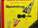 ALBERT SPALDING & LOIBNER beethoven violin concerto LP VG+ RLP 199 144 Remington