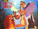 WALT DISNEY lady & the tramp LP Mint- WDL 22003 Rare Mexico Red Wax Record