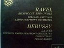 ANDRE ravel rhapsode espagnole debussy la mer LP VG+ P 8082 Vinyl  Record