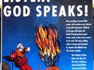 LISTEN GOD SPEAKS 6 bible stories LP VG+ Private Christian Spoken Word Record