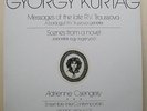 LP György Kurtag - Booklet - Adrienne Csengery - Pierre Boulez - Marta Fabian