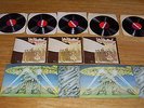 LED ZEPPELIN - 5 x LED ZEPPELIN 2/II - RED/PLUM 