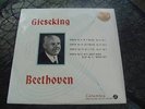Beethoven Sonatas Gieseking SAX 2259 Blue Silver Mint Condition Stereo ED1
