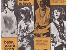 BEATLES All You Need Is Love RARE *M-* Denmark 45 UNIQUE danish p/s LISTEN