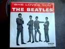 The BEATLES SHE LOVES YOU picture sleeve only no 45 VG++ condition Super clean