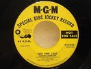 MARVIN RAINWATER - HOT AND COLD - RARE ROCKABILLY 45 ON MGM .. DJ COPY