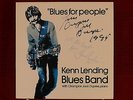 LP Kenn Lending Blues Band Blues For People     Signiert