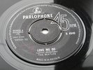 THE BEATLES  ORIGINAL 1963 BLACK  PARLOPHONE 45 LOVE ME DO  RARER THAN RED LABEL