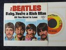 THE BEATLES- ALL YOU NEED IS LOVE,CAPITOL,ORIGINAL PICTURE SLEEVE & 45