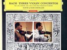 DAVID & IGOR OISTRAKH / Bach Three Violin Concertos/ DGG Red Stereo SLPM 138 820