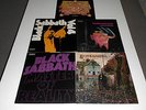 BLACK SABBATH -5 x LPs  Master of Reality/ Paranoid / Vol.4 /  Bloody.. /  MINT-