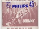 JOHNNY HALLYDAY SINGLE JUKE BOX TU NE ME VERRAS PAS ... POCHETTE SEULE