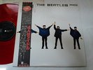 BEATLES HELP JAPAN 1982 ORIGINAL LIMITED MONO RED COLOR VINYL w/NARROW BLACK OBI