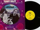 TERRY RILEY Lifespan OST 1975 FRENCH STIP RECORD LP electronic Minimal synth