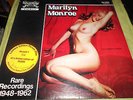 MARILYN MONROE - Rare Recordings - Picture Disc - Numbered 751/25,000