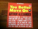 ARTHUR ALEXANDER You Better Move On STEREO R&B northern soul teener DOT LP NM