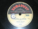 ANDRE EKYAN   78T   PLACE BLANCHE / BUGLE CALL RAG   ABC (BELGIQUE)