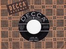 45 RPM  Buddy Holly DECCA 30543 Love Me ROCKABILLY