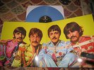 THE BEATLES SGT PEPPERS LONELY HEARTS CLUB BAND, BLUE VINYL, NEW AND UNPLAYED.